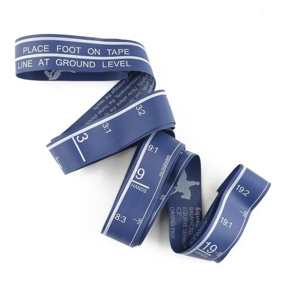 Couleur de mesure de bleu marine de mains de la bande 20 de poids animal de PVC pour le poney de chevaux