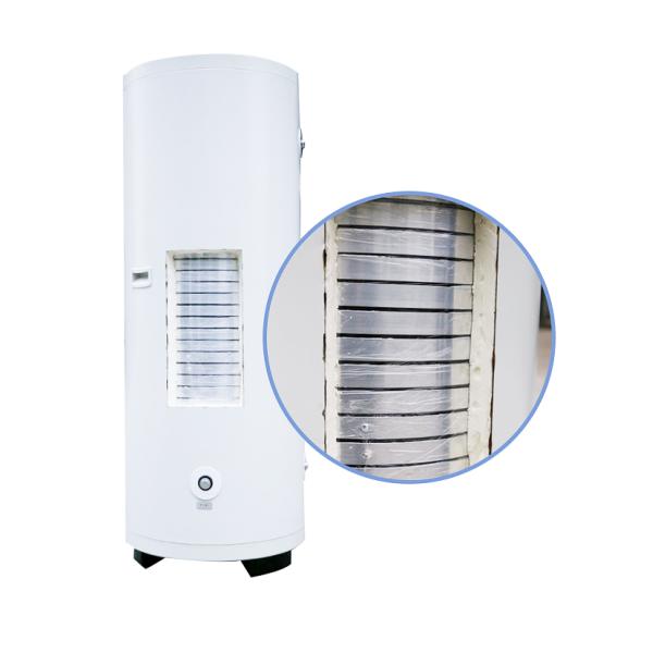 200L Factory Direct Sale Air Source Heat Pump Water Tank With Micro-Channel External Coil  Heat Exchanger