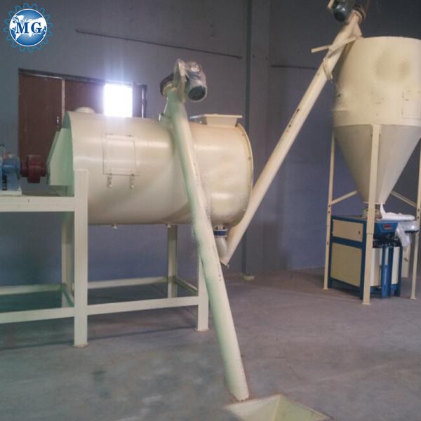 Do eixo helicoidal industrial do tubo do aço carbono dos transportes de parafuso da eficiência elevada máquina de alimentação