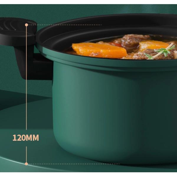 Домашняя ручка нержавеющей стали герметической электрической кастрюли кухни пользы не