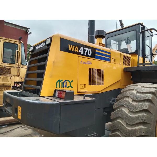 Good Quality Durable engine Wa470-6 Japan Used Komatsu Wheel Loader For Sale