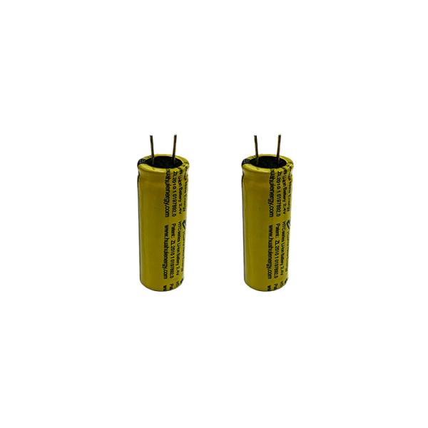 bateria do óxido de titânio do lítio da pilha de bateria HTC1850 de 15C 2.4V 900mAh LTO