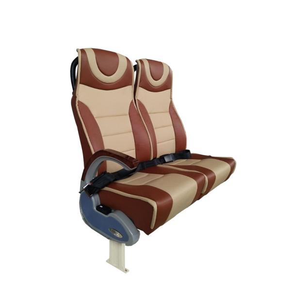 Leg Support Tourist Bus Seat 2+2 Layout Arrangement Custom Color Adjustable Armrest