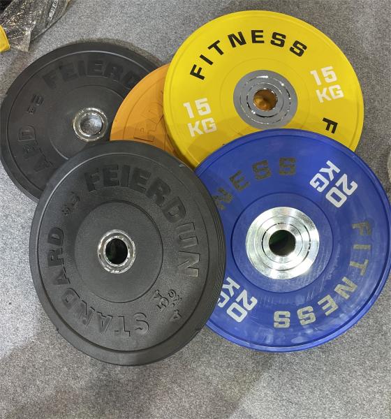 Durable Cast Iron Barbell 5kg 10kg 20kg 50kg Weight Lifting Plate for Commercial and Home Fitness Equipment Accessories