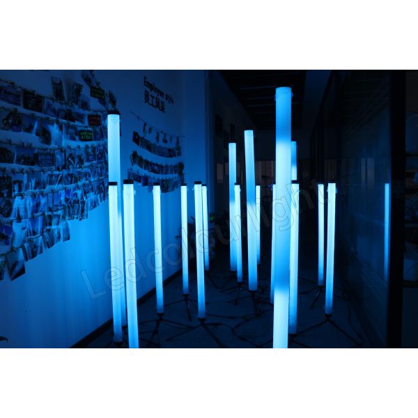 50mm Tube LED Pixel Light Durable RGB DMX512 Control LED Pixel Tube Lighting