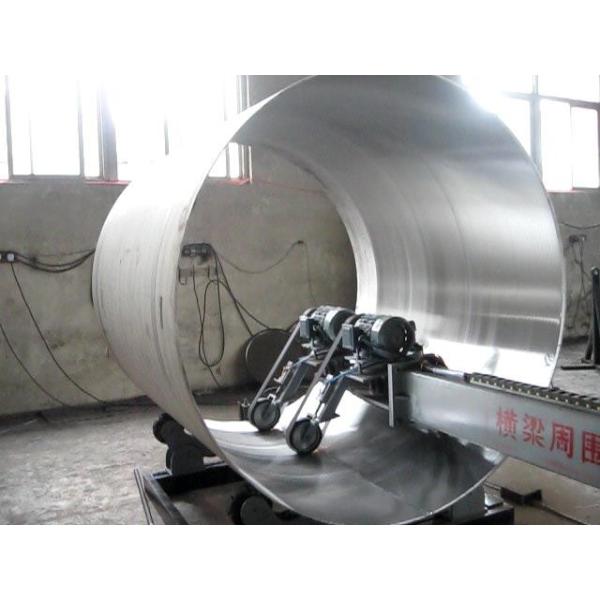 380v/50-60HZ Stainless Steel Polishing Equipment With Low Flying Dust