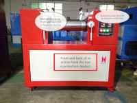 Moulin de mélange en caoutchouc de deux petits pains de laboratoire pour le polymère et les plastiques