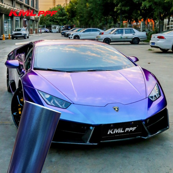 Popular Vinyl Wrap Chameleon Series PET PPF 7.5mil Self Healing Color Changing