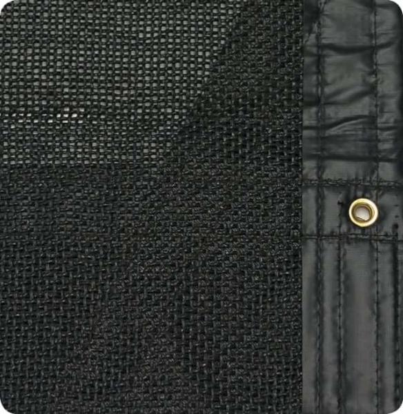 Durable Warp Knitted Long Lasting Outdoor PVC Coated Mesh Fabric