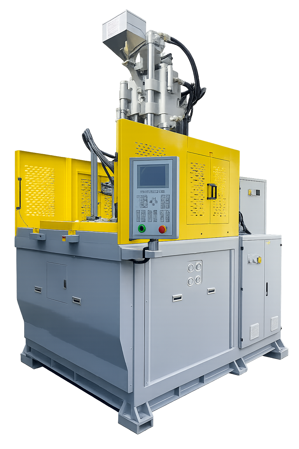 High Precision Rotary Vertical Injection Molding Machine For Lamp Plastic