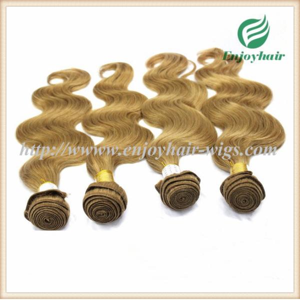 Indian virgin hair weave  hair extension 27# color body wave hair 10''-26'' hair extension