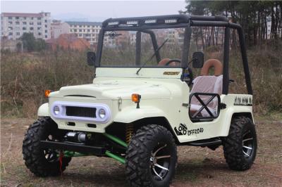 Fully Automatic Air Cooled Adult Mini Jeep Willys With 250cc / 300CC GY6 Engine