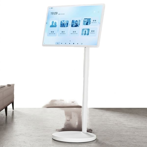 Movable Touchscreen Monitor 21.5-inch, Smart Lifestyle Display with Built-in Battery for Wireless Outdoor and Indoor Use