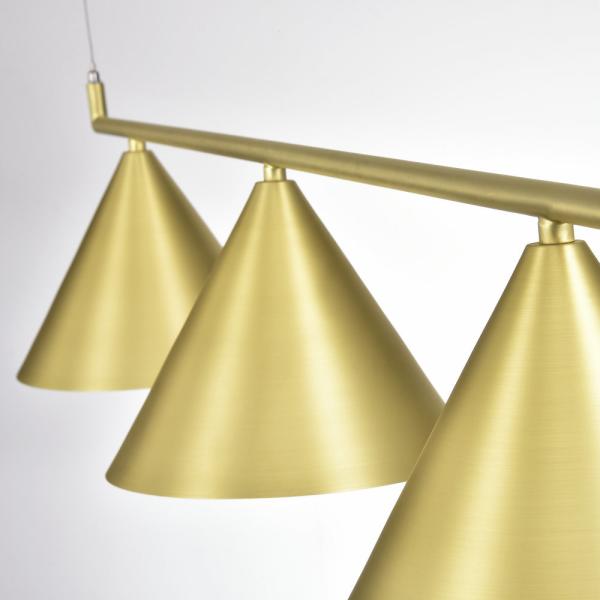 modern nordic decorative gold black white metal iron chandelier penda led kitchen light