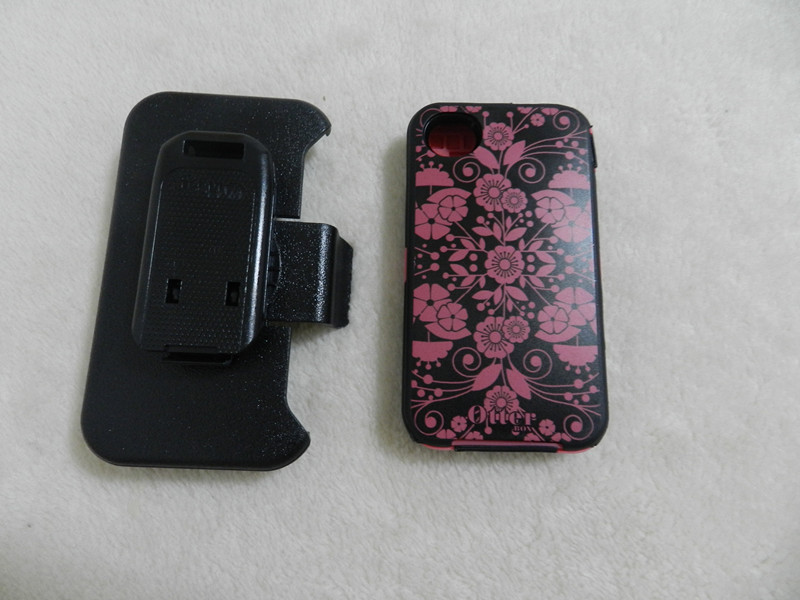 Iphone 4 Ottered Outer Box Phone Cases , Protective Phone Cases