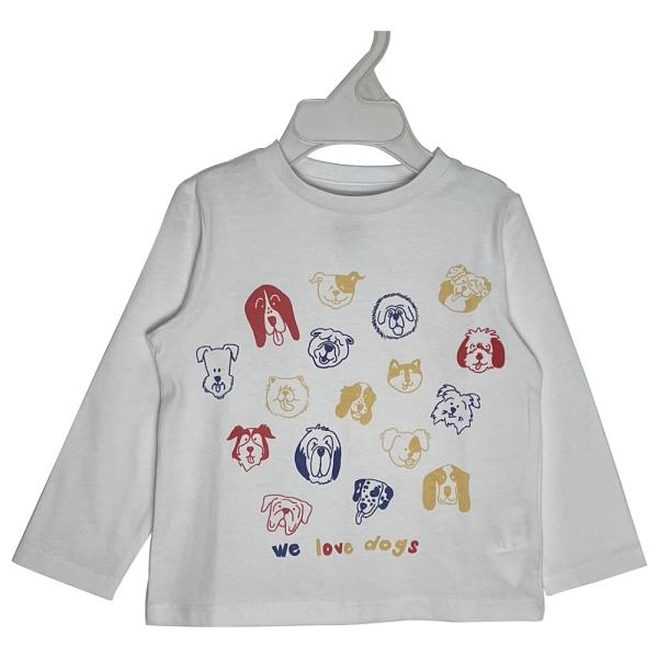 160g Black Long Sleeve O-neck 100% Cotton Jersey Children Clothing Boy T Shirt Design