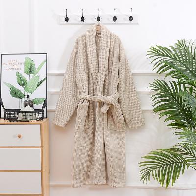 Breathable Knitted Waffle Clothes Terry Quick Dry All Season Pajama Set For Men And Women
