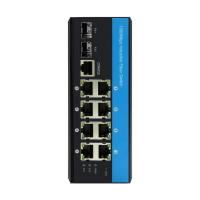 Ethernet géré industriel Gigabit 2.5G SFP Switch Connecteur LC 8 ports UTP cuivre