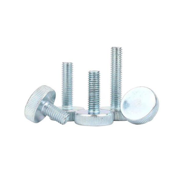 Flat Knurled Thumb Screw M6