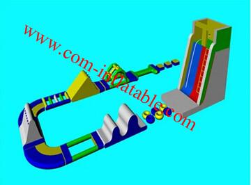 Cheap adult inflatable water park inflatable floating water park water obstacle course