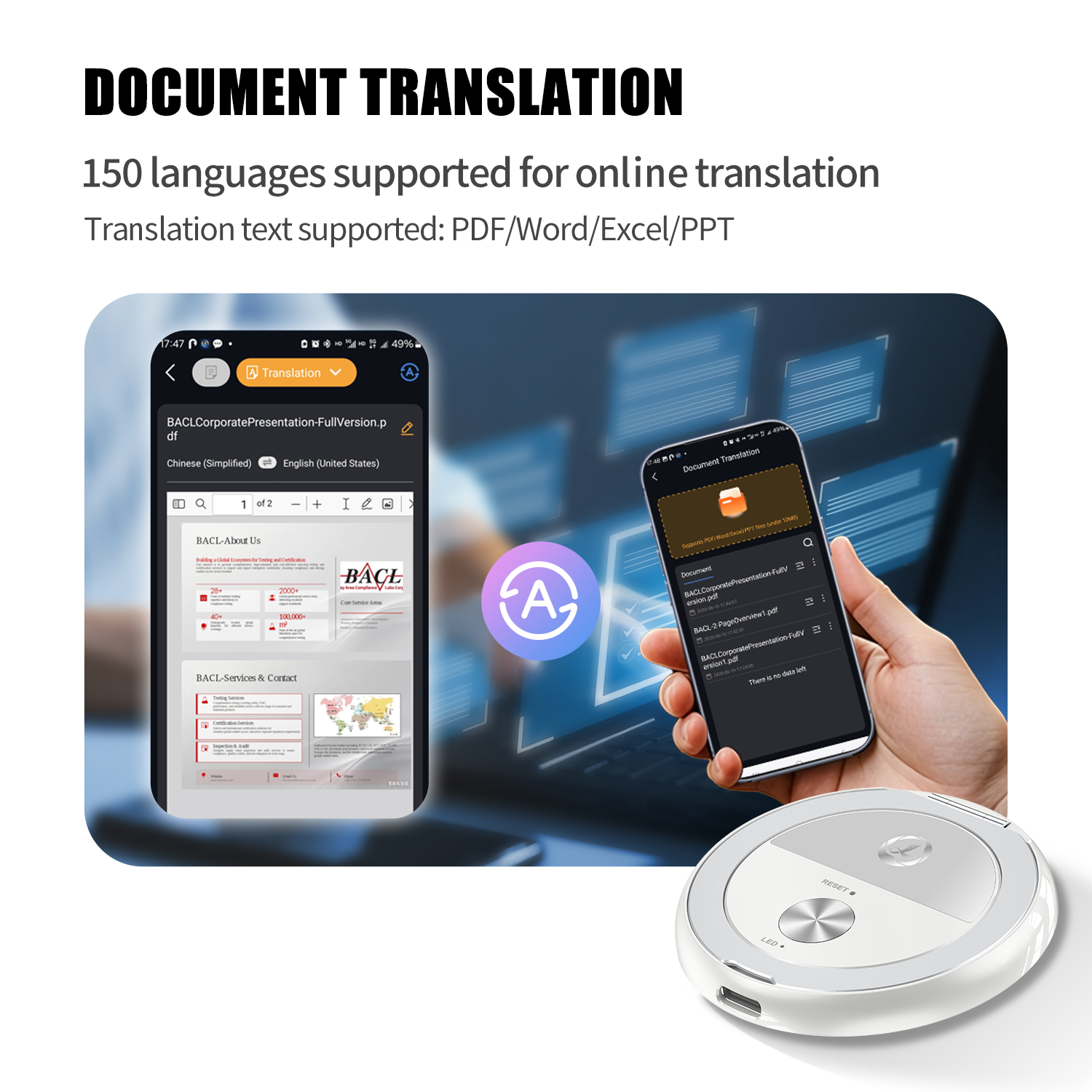 Smart Voice Cloning Device Meeting Summary Translation Cross Social Software Translation