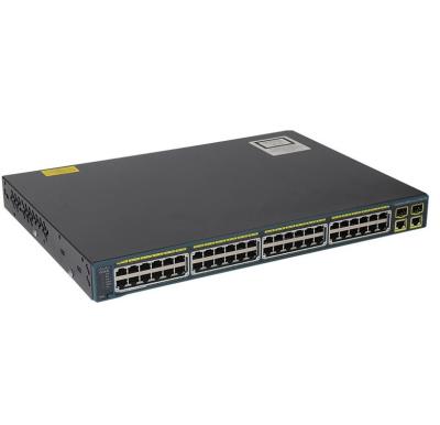 WS-C2960-48PST-L Cisco Catalyst 2960 Managed Switch 48 Port 10/100 POE SFP LAN Base avec 2 liens ascendants x 10/100/1000 et 2 liens ascendants SFP
