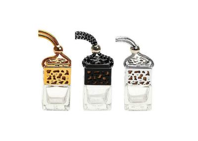 Aparência agradável de pouco peso da garrafa do reenchimento do perfume do carro dos tampões da prata como o presente
