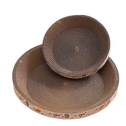 Factory Direct Sales Can Be Customized Cat Litter Type Round Cat Scratching Board