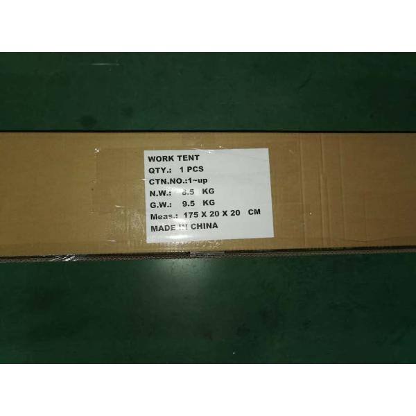 235*235*200MM Наружное рыболовное убежище ПУ покрытое 200D полиэстером Оксфордской стекловолокнистой двуцветной кемпинговой палаткой