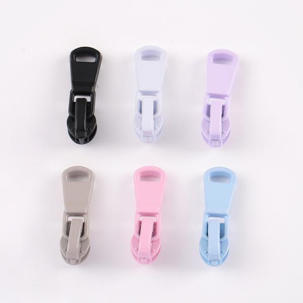 Dual Action Nylon Reversible Slider Zipper 3# Lightweight Smooth Transition