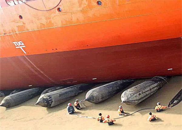 ISO14409 Marine Salvage Airbags Customized Size de borracha natural