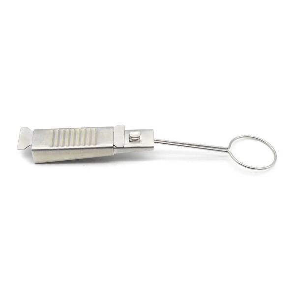 Stainless Steel 201 Optical Drop Wire Tension Clamp FTTH Accessories