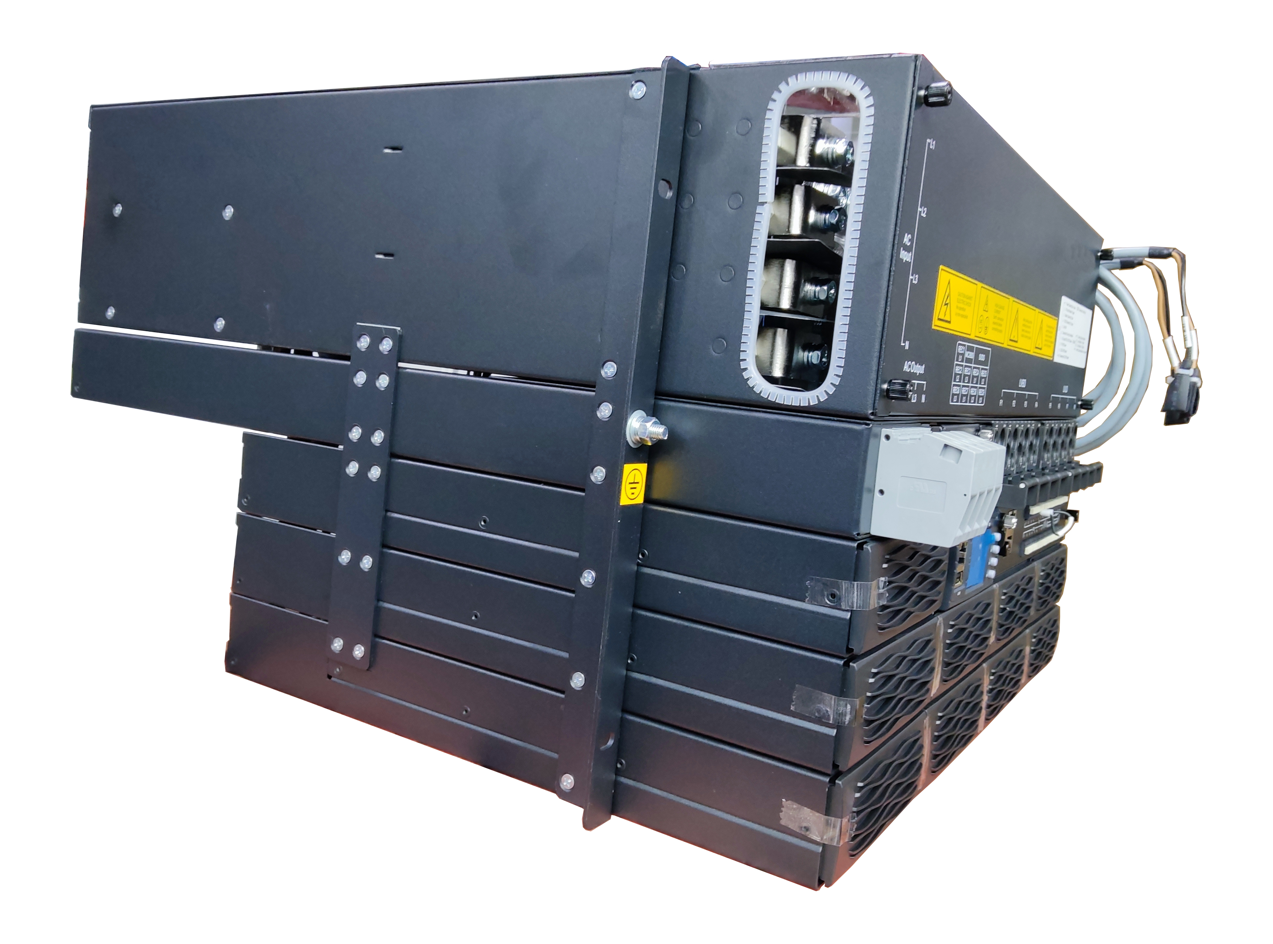 High Capacity 48V DC Telecom Rectifier Power System Modular MC2600 Smart Controller Integrated DC Distribution Designed for 5G Core Base Stations Data Center