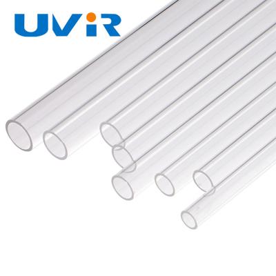 Clear Quartz Pipe for Infrared Heat Lamp 8-19mm Diameter