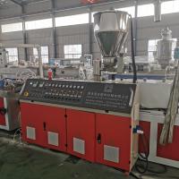 Machine d'extrusion de profilés en plastique à inverseur ABB / DELTA pour porte de fenêtre en UPVC à haute précision