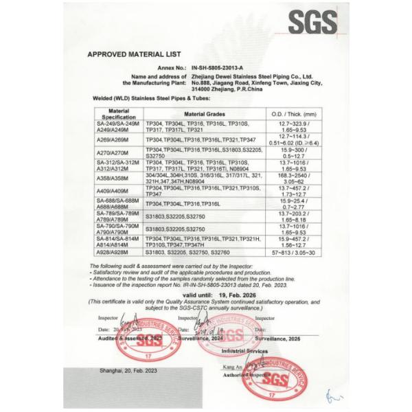 Grade 2 6MM Steel Pipe Fitting 309S 310S Titanium Alloy Pipe Fittings