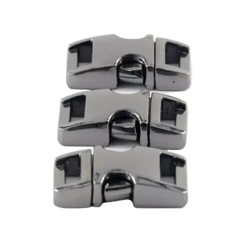 Customized Request 10mm Zinc Alloy Paracord Bracelet Buckle with 0.018kg Gross Weight