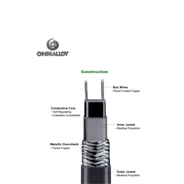 кабель топления собственной личности 35w/M регулируя для нефтехимической промышленности