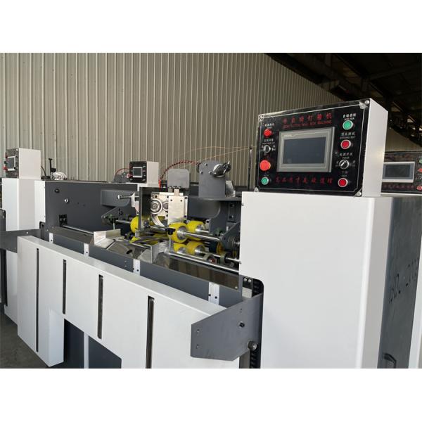 Revestidor de doble unión semiautomático y resistente para la producción de cajas de cartón corrugado