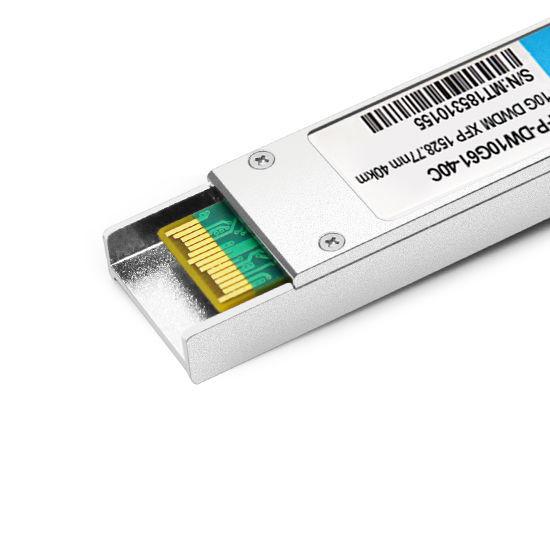 RAD XFP-5D-61 Compatible 10G DWDM XFP C61 100GHz 1528.77m 40km LC SMF DDM Transceiver Module
