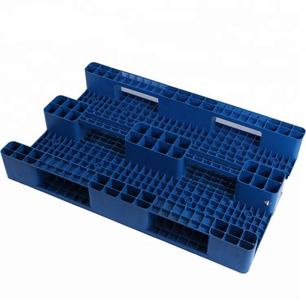 Pálete plástica 1200mm×800mm resistente do Euro empilhável industrial