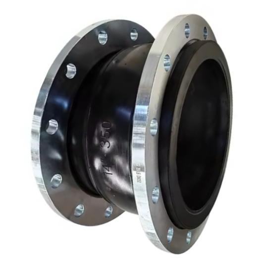 Dn350 Ansi type de bride en acier inoxydable joints d'expansion en caoutchouc à sphère unique flexibles