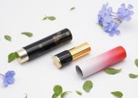 Tubo de aluminio de la barra de labios alrededor del plástico cosmético del cilindro 3.5g