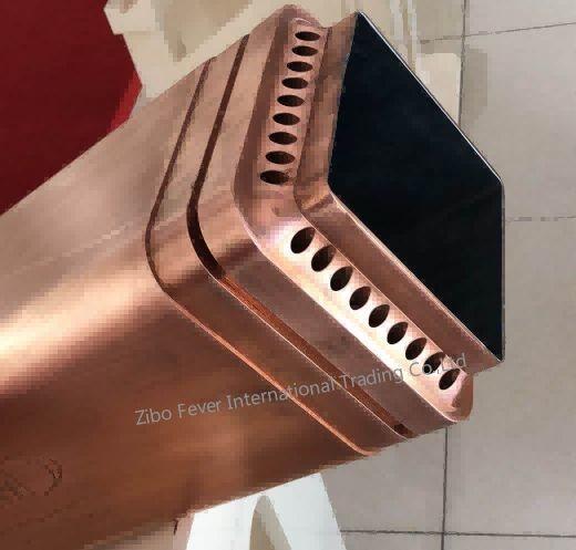 Phosphorized Copper Mould Tube 680mm Length Casting CCM Spare Parts