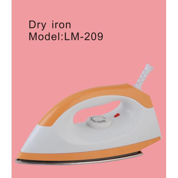 Ironing Made with Dry Iron LM-209 and Aluminum Soleplates