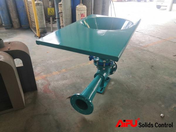 ANSI Oil Gas Drilling Mud Equipment Carbon Steel Mud Mixing Hopper 6 Inch