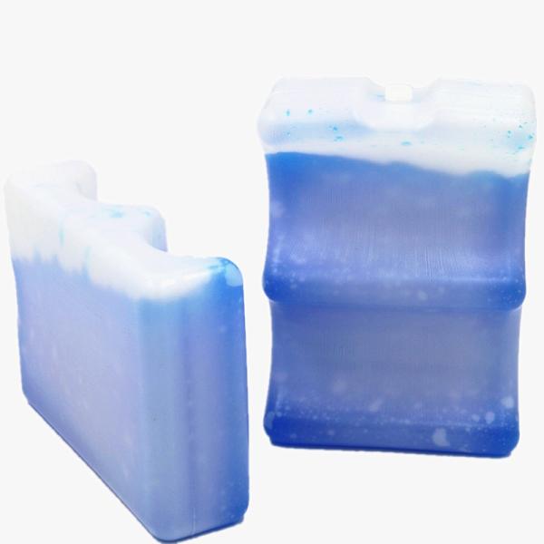 Форма волны ХДПЭ качества еды охлаждая большие блоки замораживателя грудного молока для более крутой сумки