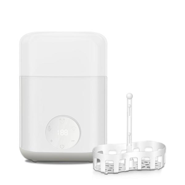400W Baby Bottle Warmer Sterilizer 28x26x25cm BPA Free