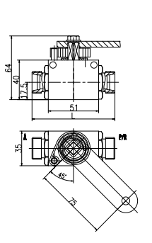 Stroke Control Hydraulic Ball Valve High Pressure KP-XC13 Series