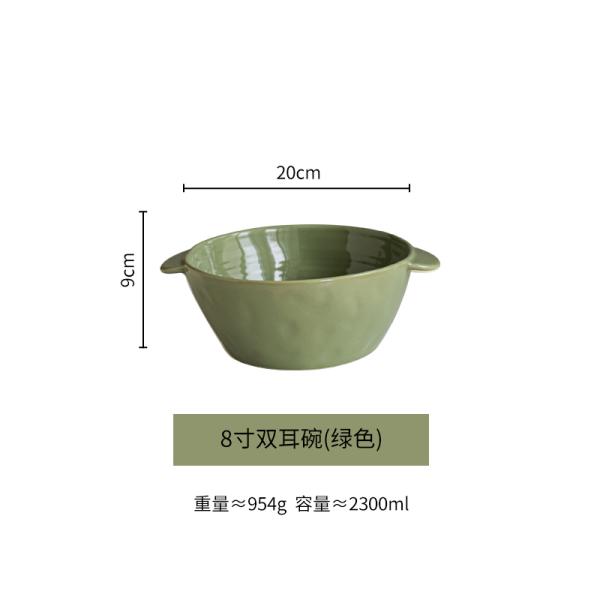 16 комп. Неразрывная тарелка 8 дюймовая тарелка с лапшой десерт салатная тарелка милые керамические рисовые тарелки